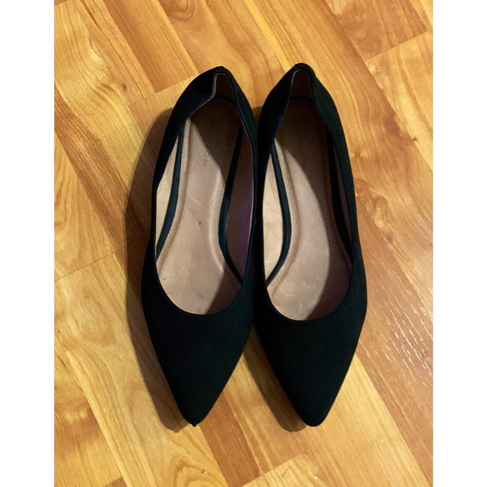 C.A.S.L.O.N suede black shoes